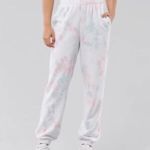 Hollister Women’s Tye Dye High Waisted Lounge Sweatpants Dad Joggers XS